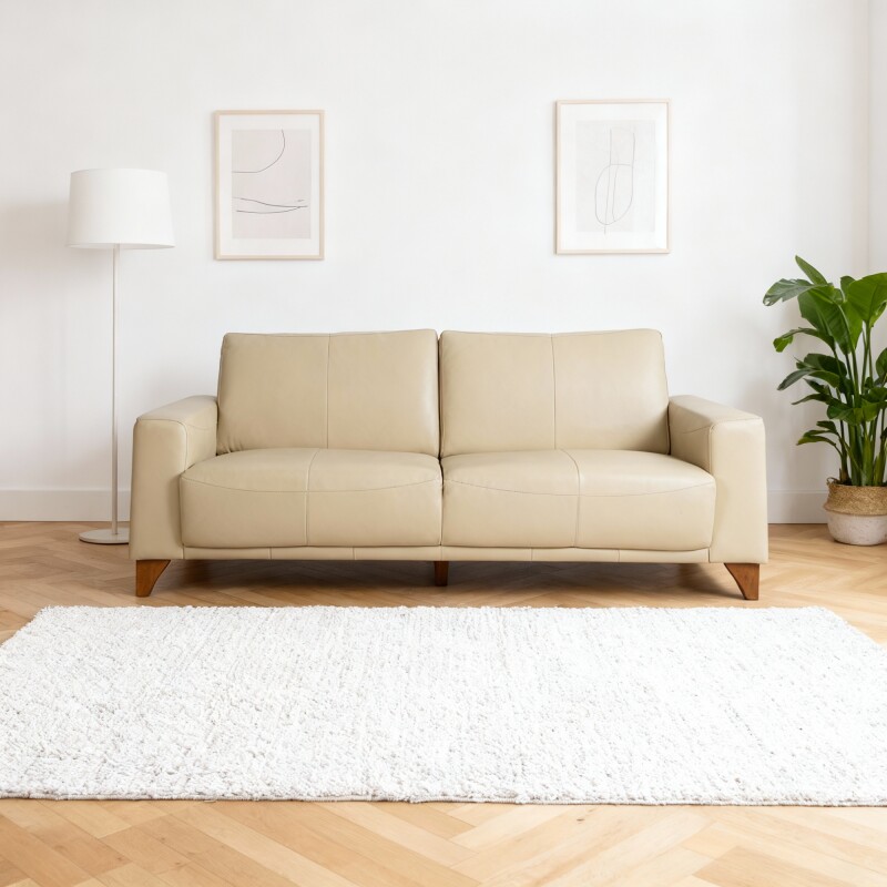 Sofá Luzzi 2 cuerpos Beige