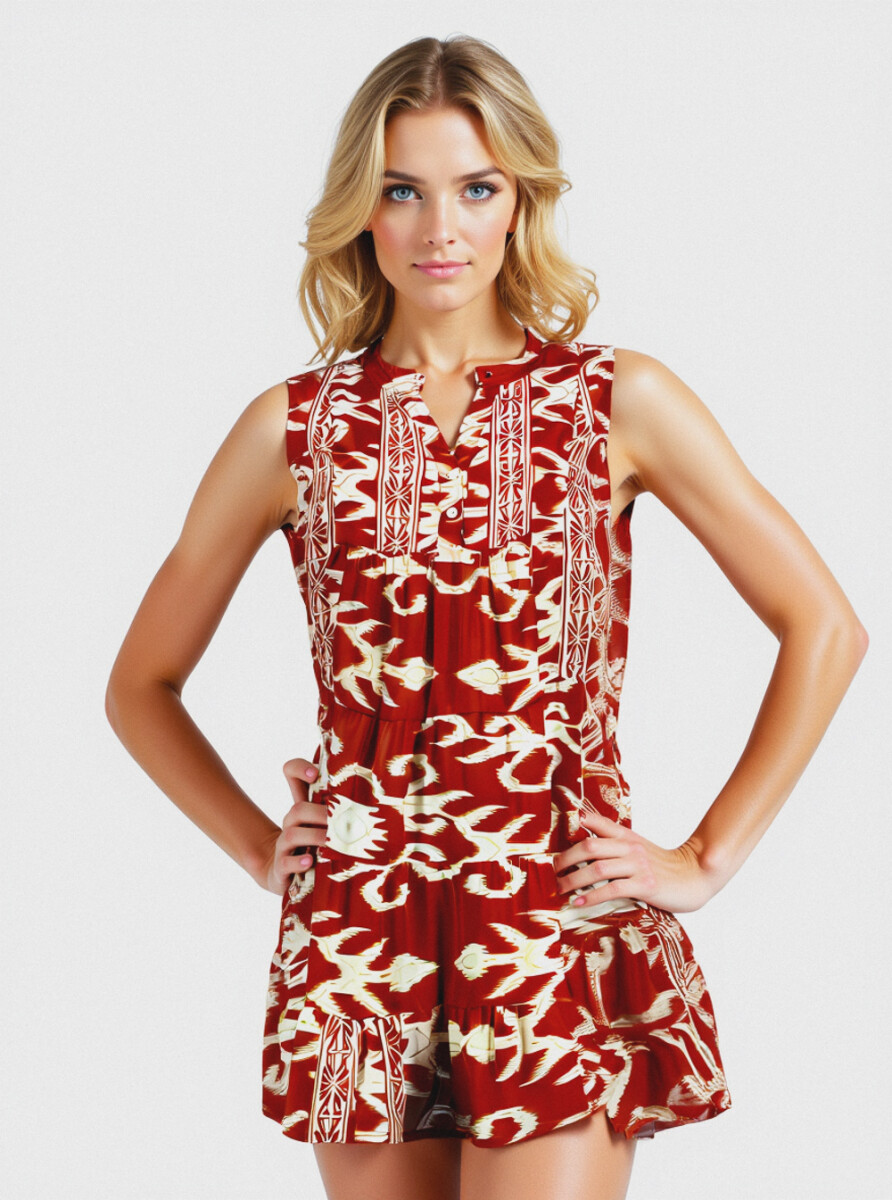 Vestido Partel - Estampado 2 