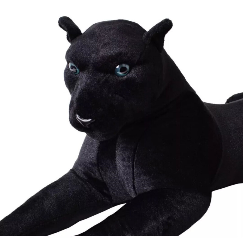 Peluche Pantera Negra Acostada Peluche Pantera Negra Acostada