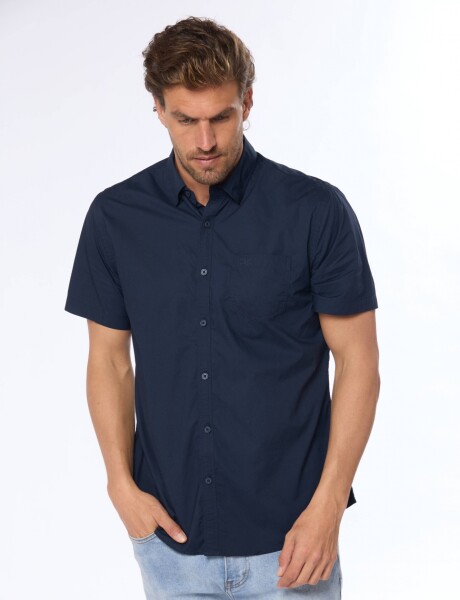 CAMISA LISA Azul