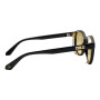 Lentes de sol De Policarbonato Redondo Flap Amarillo/Negro