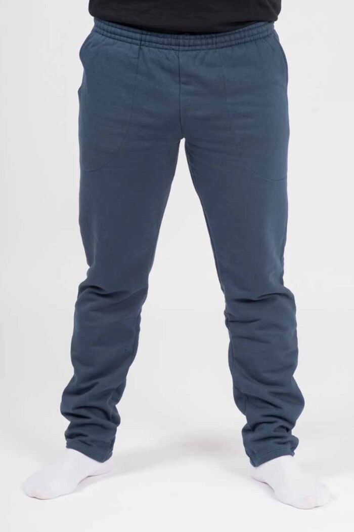 PANTALON HERING UNISEX RECTO C/FELPA E50A Azul