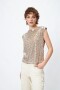 TOP HILTON Beige