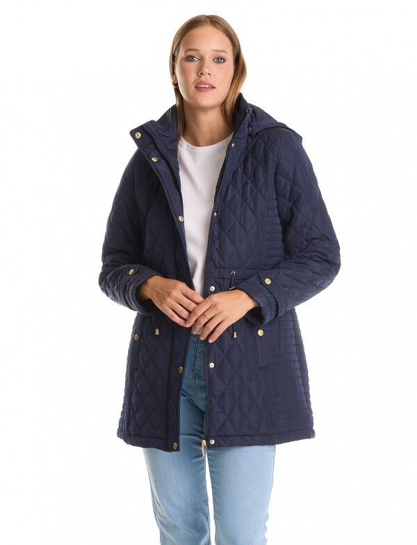 Campera Capitoneada AZUL