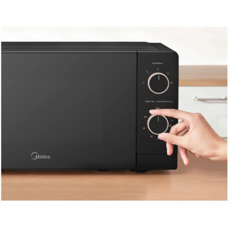 MICROONDAS MIDEA 20 LTS MANUAL NEGRO MICROONDAS MIDEA 20 LTS MANUAL NEGRO