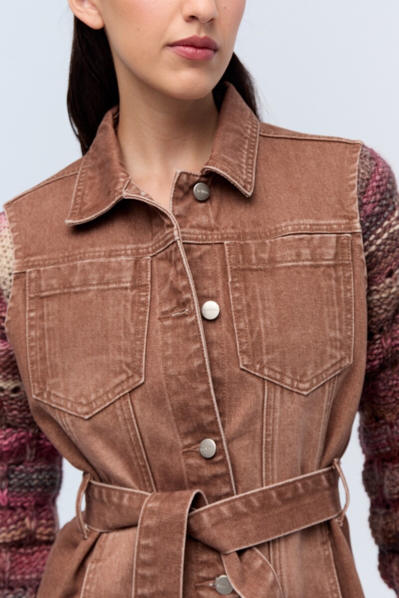 Chaleco Willow Marron