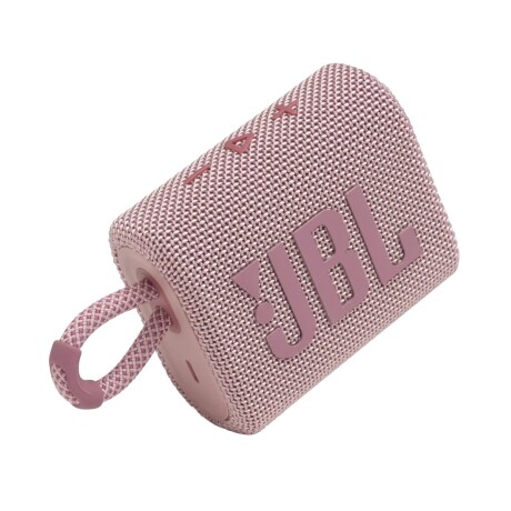 JBL GO 3 | Parlante Portátil Waterproof Bluetooth Rosado