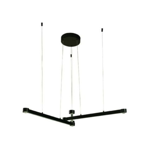 COLGANTE LED DUAL 36W 3000K DIMM 100-277V NEGRO COLGANTE LED DUAL 36W 3000K DIMM 100-277V NEGRO