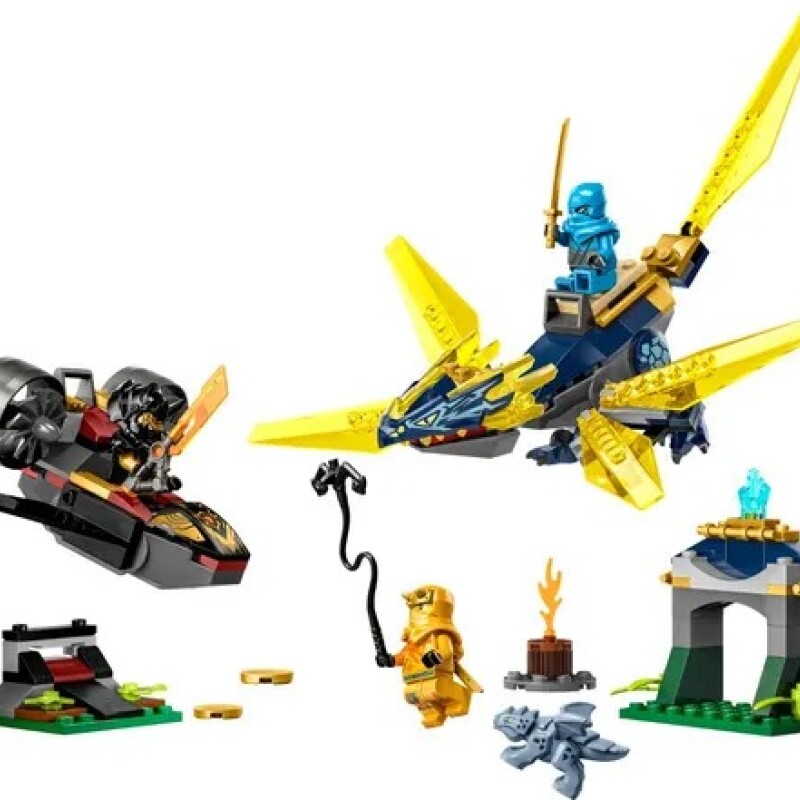 Lego Ninjago Batalla Por El Dragón Bebé 157 Pz Lego Ninjago Batalla Por El Dragón Bebé 157 Pz