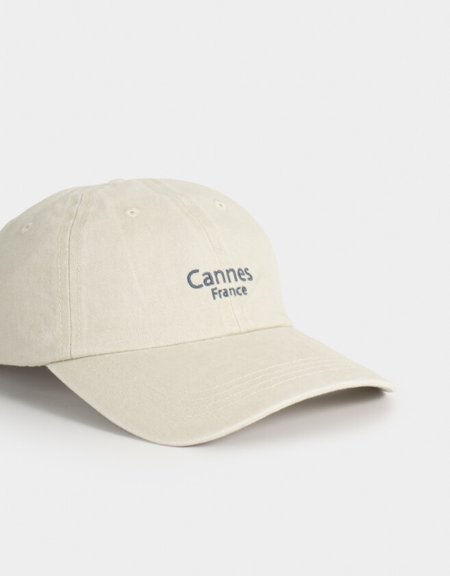 Caps Denim Gorra Denim "cannes" - Blanco Crudo