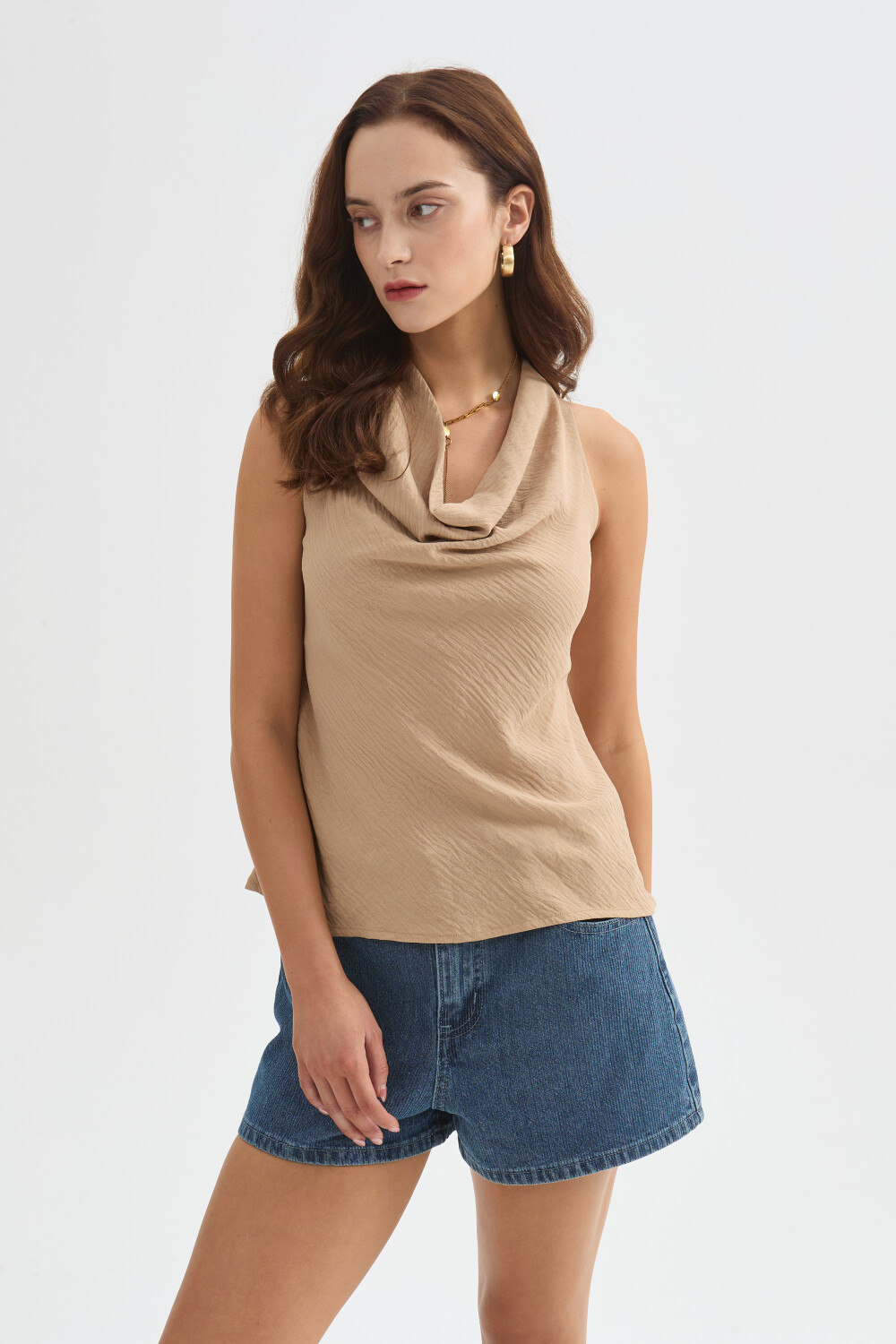 Musculosa Zaru Beige