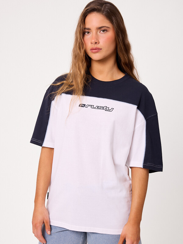 T-SHIRT ROCCA RUSTY Navy