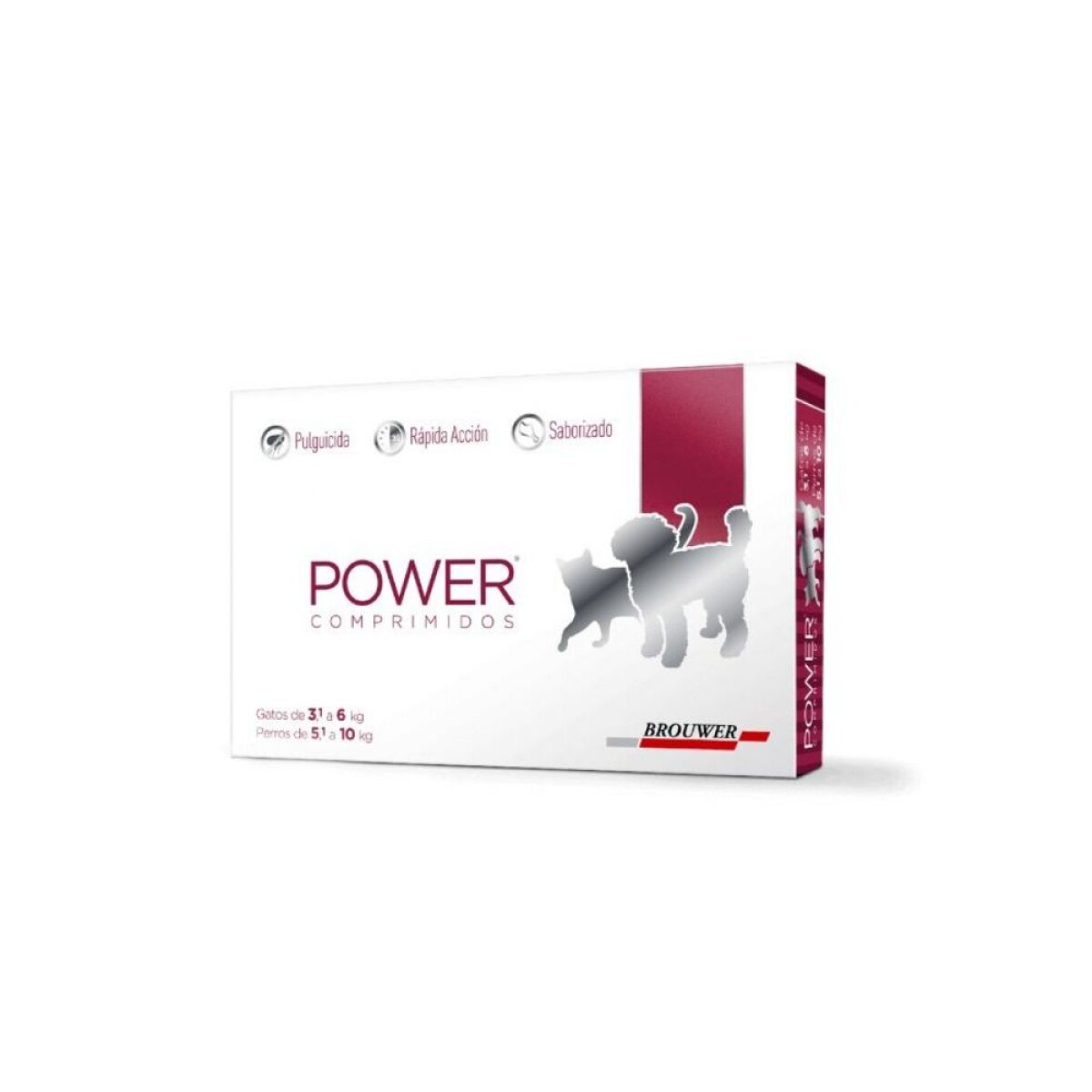 Power Comprimido Gato 3 a 6 kg (Perro 5 a 10 kg) 