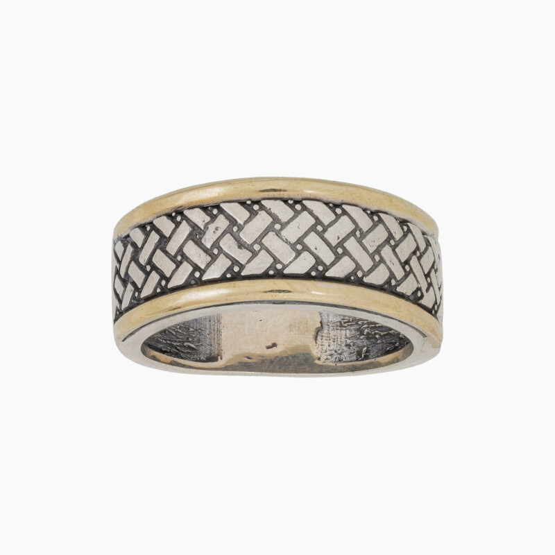 Anillo en Plata y Oro Anillo En Plata Y Oro