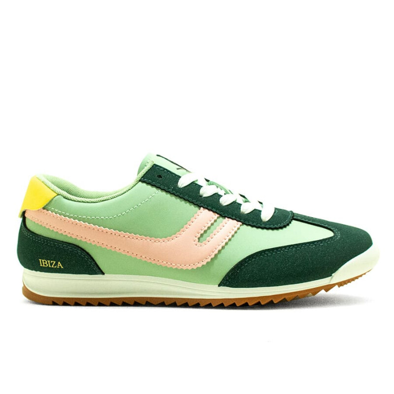 Championes Santa Barbara Flair de Mujer Verde