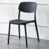 Silla Comedor ComboHome Venecia Polipropileno Full Premium Negro 1