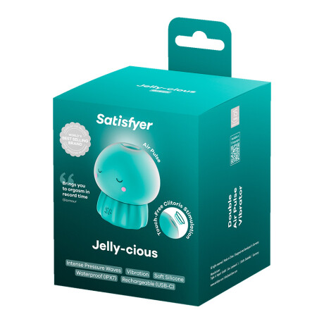 Satisfyer Jelly-cious Air Pulse Estimulador de Clítoris Satisfyer Jelly-cious Air Pulse Estimulador de Clítoris
