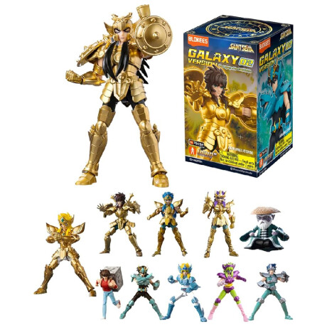 Model Kit Saint Seiya Galaxy Version 02 - The Legacy of the Gold Saints (Al Azar) Model Kit Saint Seiya Galaxy Version 02 - The Legacy of the Gold Saints (Al Azar)