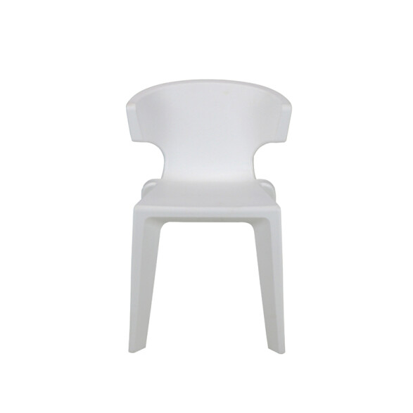 Silla apilable blanca "MARYLIN" TD0560