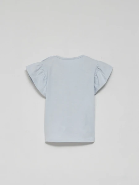 Remera volados Celeste