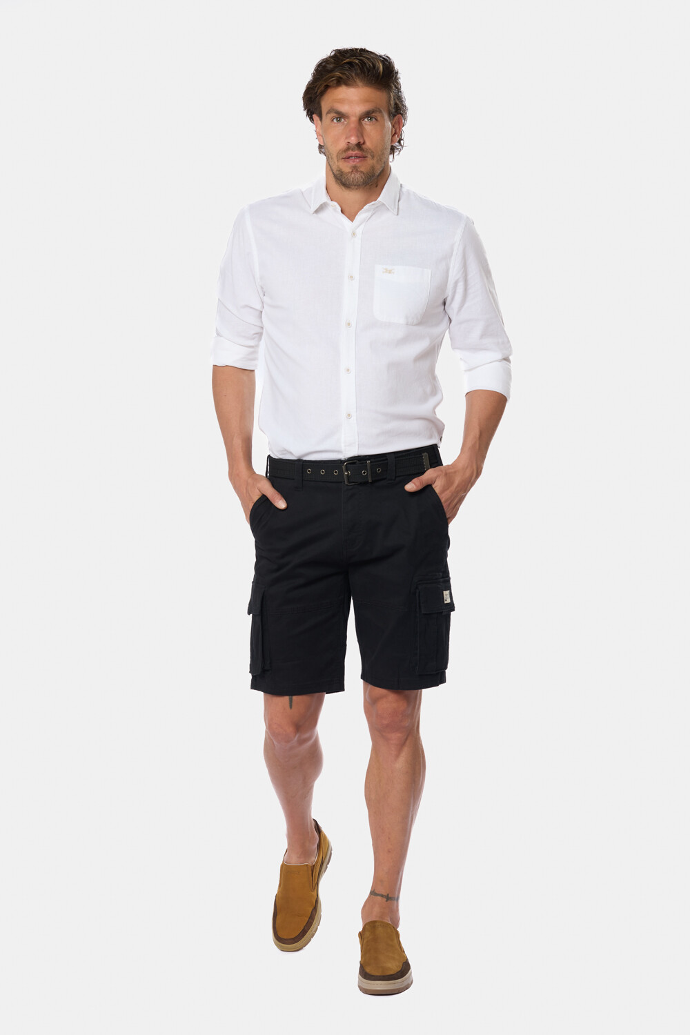 BERMUDA CARGO Negro