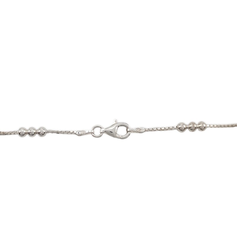 Cadena Bolitas-Plata 925-Sin Piedra-CD3137 sinpiedra