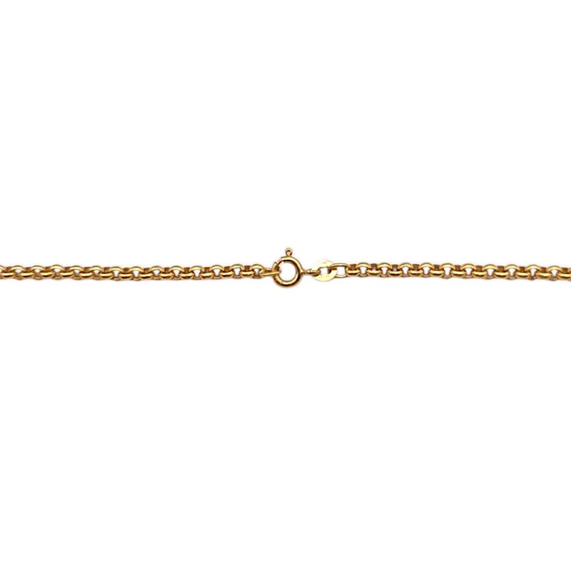 Cadena oro Rolo-Oro bajo -Sin Piedra-CD8051 sinpiedra