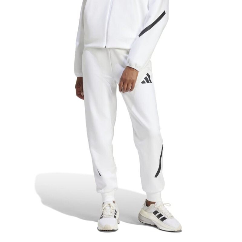 Pantalón Adidas Z.N.E de Mujer - JE7843 Blanco