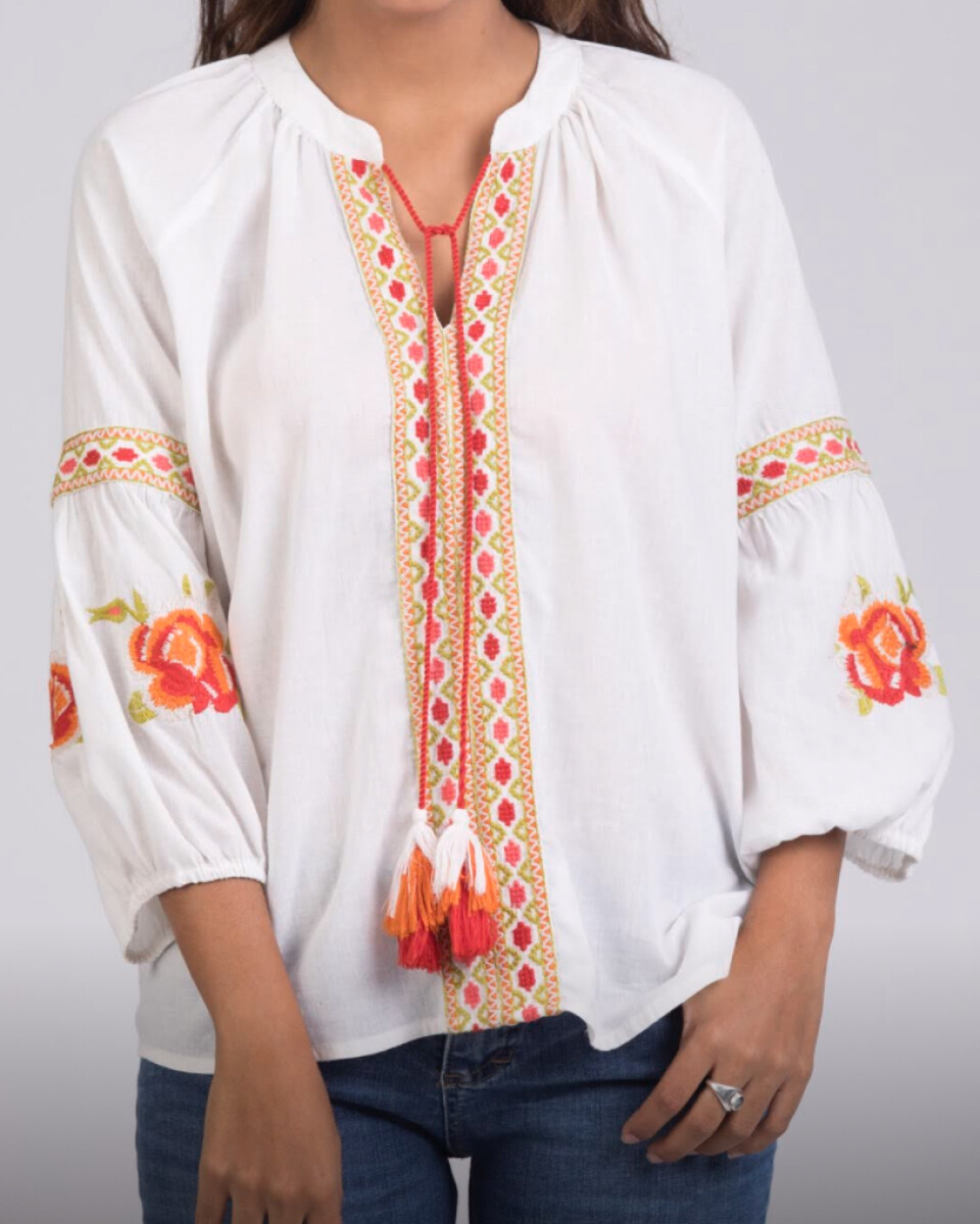 BLUSA SURAT - BLANCO 