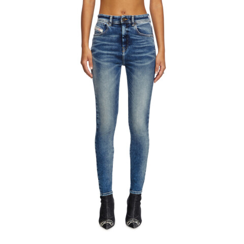 Jean Para Mujer 1984 Slandy-High Azul Marino