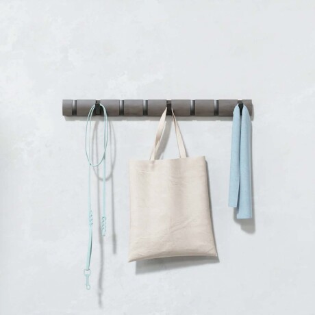 PERCHERO UMBRA FLIP MADERA-Y-PLASTICO GRIS 318858