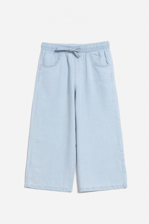 Palazzo denim CELESTE