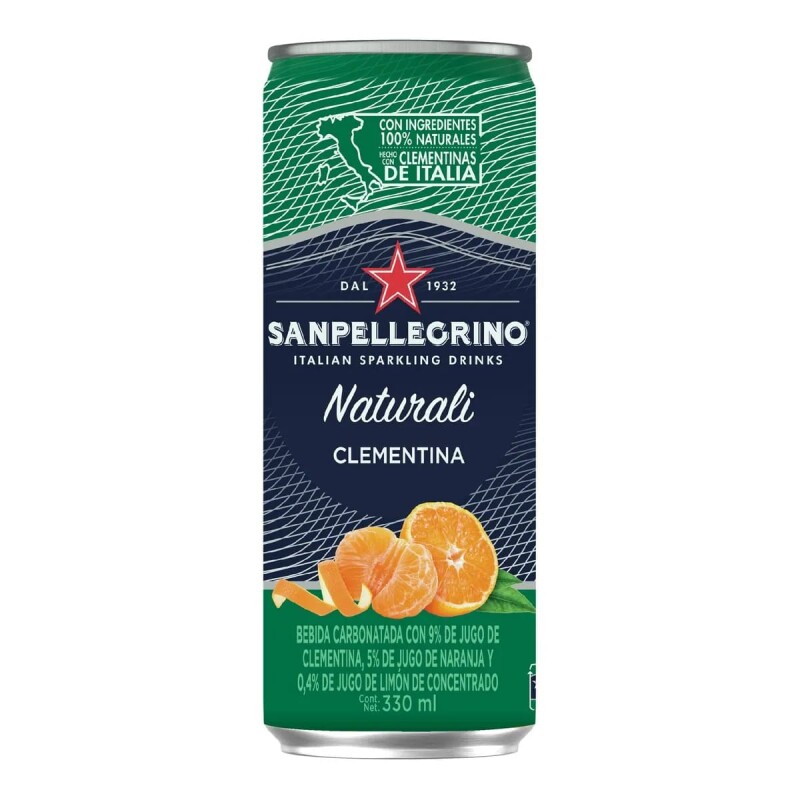 San Pellegrino Naturali Clementina 330ml San Pellegrino Naturali Clementina 330ml