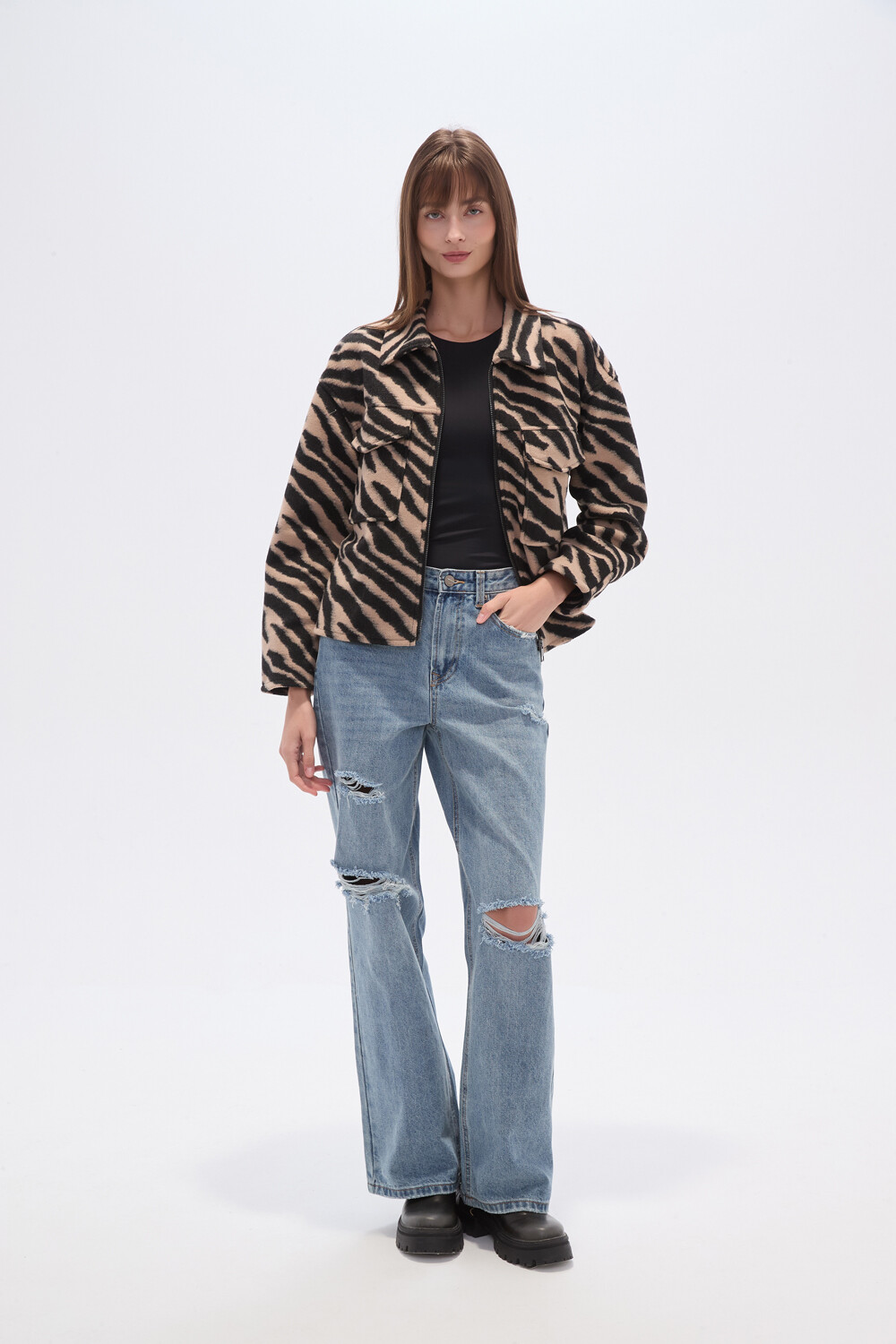 Campera Olvenia Estampado 1