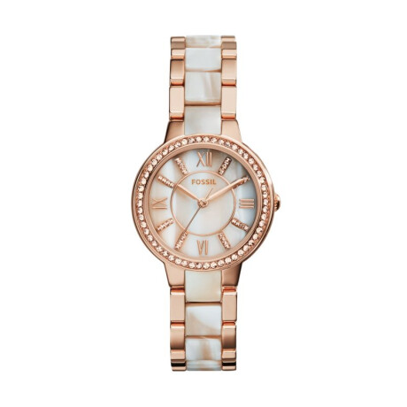 Reloj Fossil Fashion Acero Oro Rosa 0