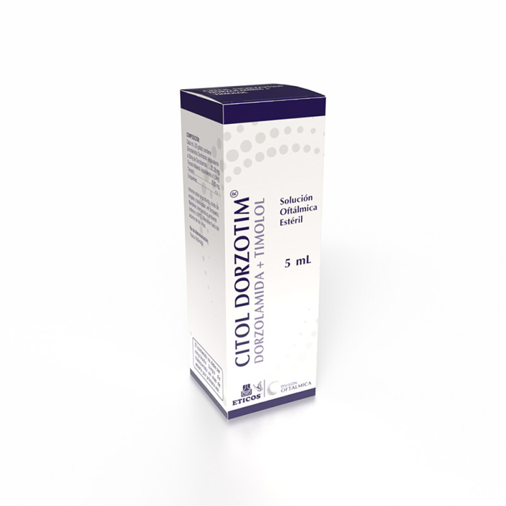CITOL DORZOTIM SOL. OFT. CJ X 5 ML. única