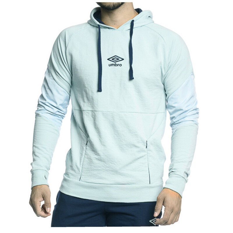 Buzo de Hombre Umbro College Celeste - Azul Marino
