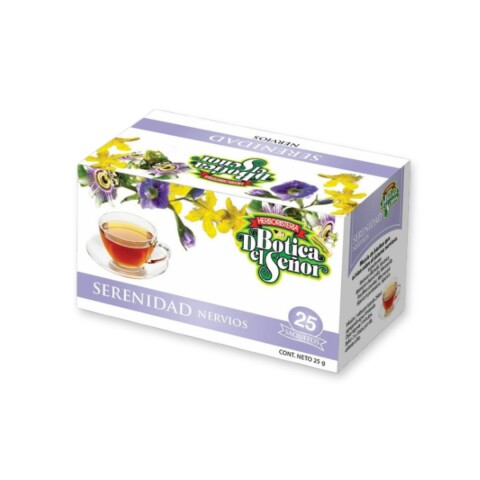 Té Serenidad Botica Del Señor 25 Unidades Botica Del Señor Serenidad X25