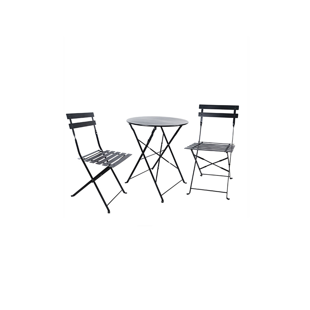 Juego Bistró Plegable - Black 