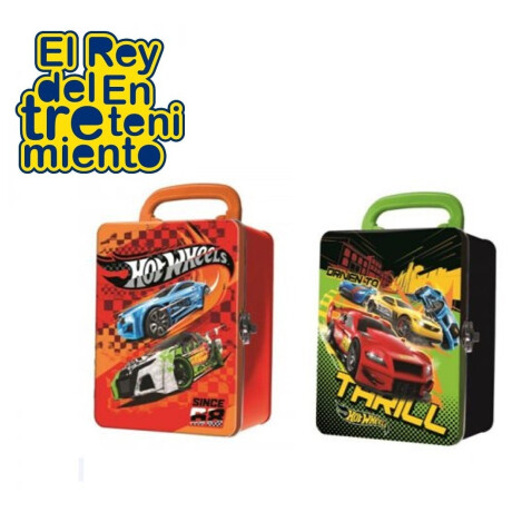 Hot Wheels Porta Autitos X18 Valija Metal Hot Wheels Porta Autitos X18 Valija Metal