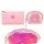 Set Necessaire Trendy Rosado