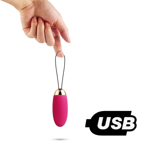 Huevo Vibrador con Control Remoto USB Elva Huevo Vibrador con Control Remoto USB Elva
