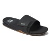 Ojotas Reef Fanning Negro