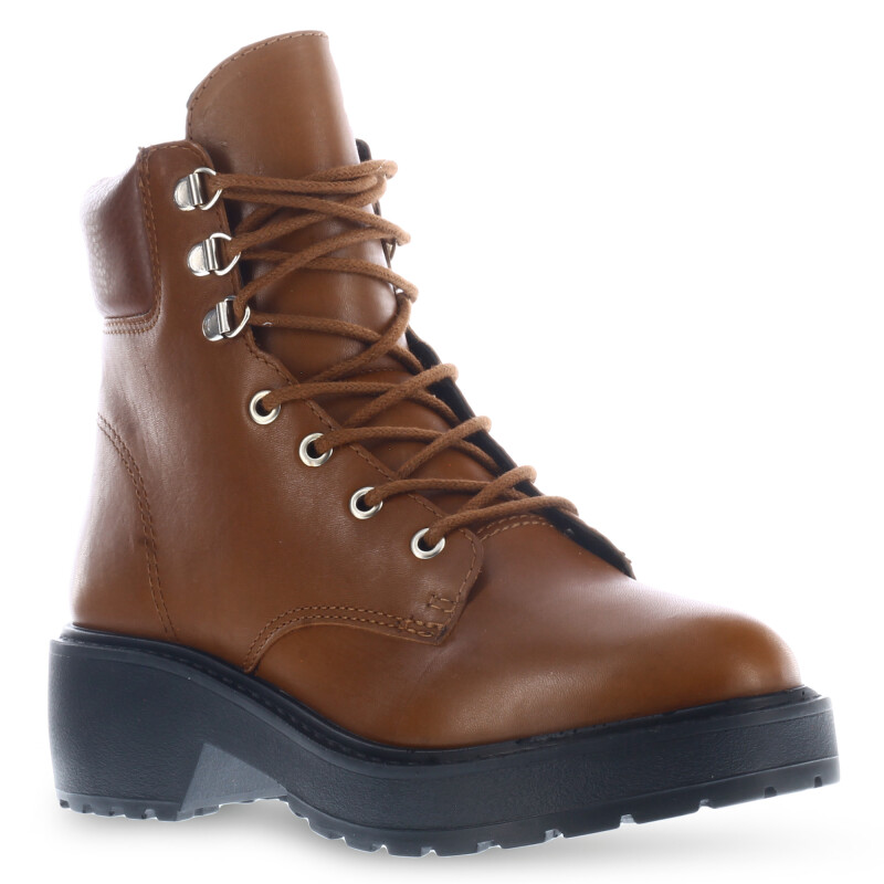 Bota de Mujer Bottero acordonada Marrón Coñac