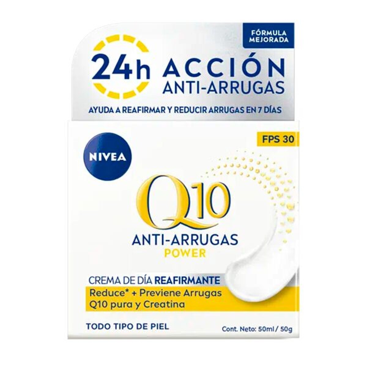 NIVEA Q10 FACIAL DIA FPS 30 50 ML 