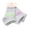 Medias de Mujer Miss Carol Media Neon pack X3 Gris Fluo