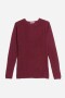 Sweater manga ranglán MARRON