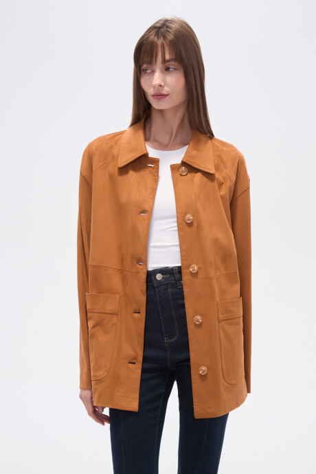 Chaqueta Olve Caramelo