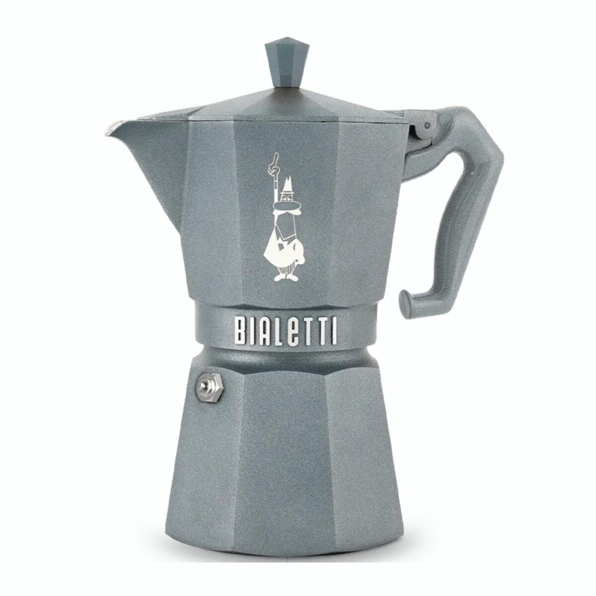 Cafetera BIALETTI Moka Exclusive Induction Capacidad 6 Tazas - Gris 