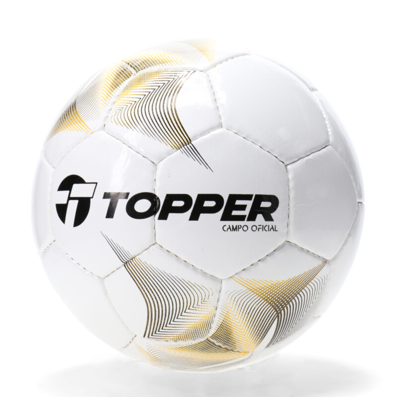 Pelota Topper Street VII Blanco - Negro - Dorado